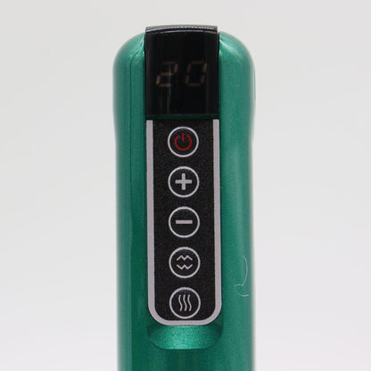 Вакуумний масажер від целюліту з підігрівом та USB, 12 режимів, Зелений / Антицелюлітний масажер для тіла