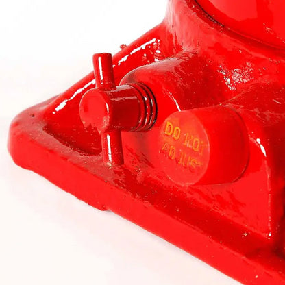 Домкрат гідравлічний 10 тонн для авто / Сталевий однократний домкрат / Пляшковий домкрат