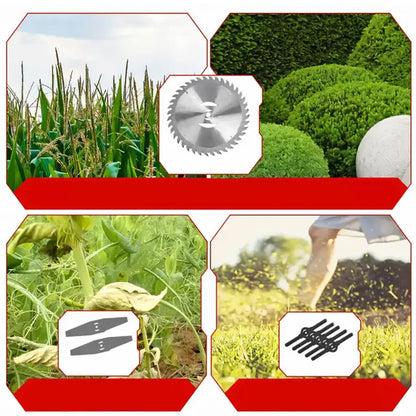 Акумуляторна газонокосарка + 2 АКБ 36V, Lawn mower / Газонокосарка електрична / Тример для кущів і трави