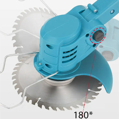 Акумуляторна газонокосарка + 2 АКБ 36V, Lawn mower / Газонокосарка електрична / Тример для кущів і трави