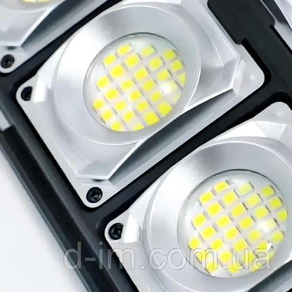 Вуличний ліхтар на сонячній батареї з пультом 180LED, W789A-3 / Світильник за датчиком руху