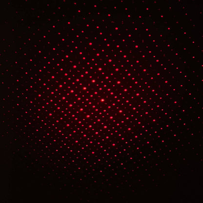 Лазерний проектор в машину від USB, STAR DL190, Червоний / Міні підсвічування для салону авто / Червоне зоряне небо в авто