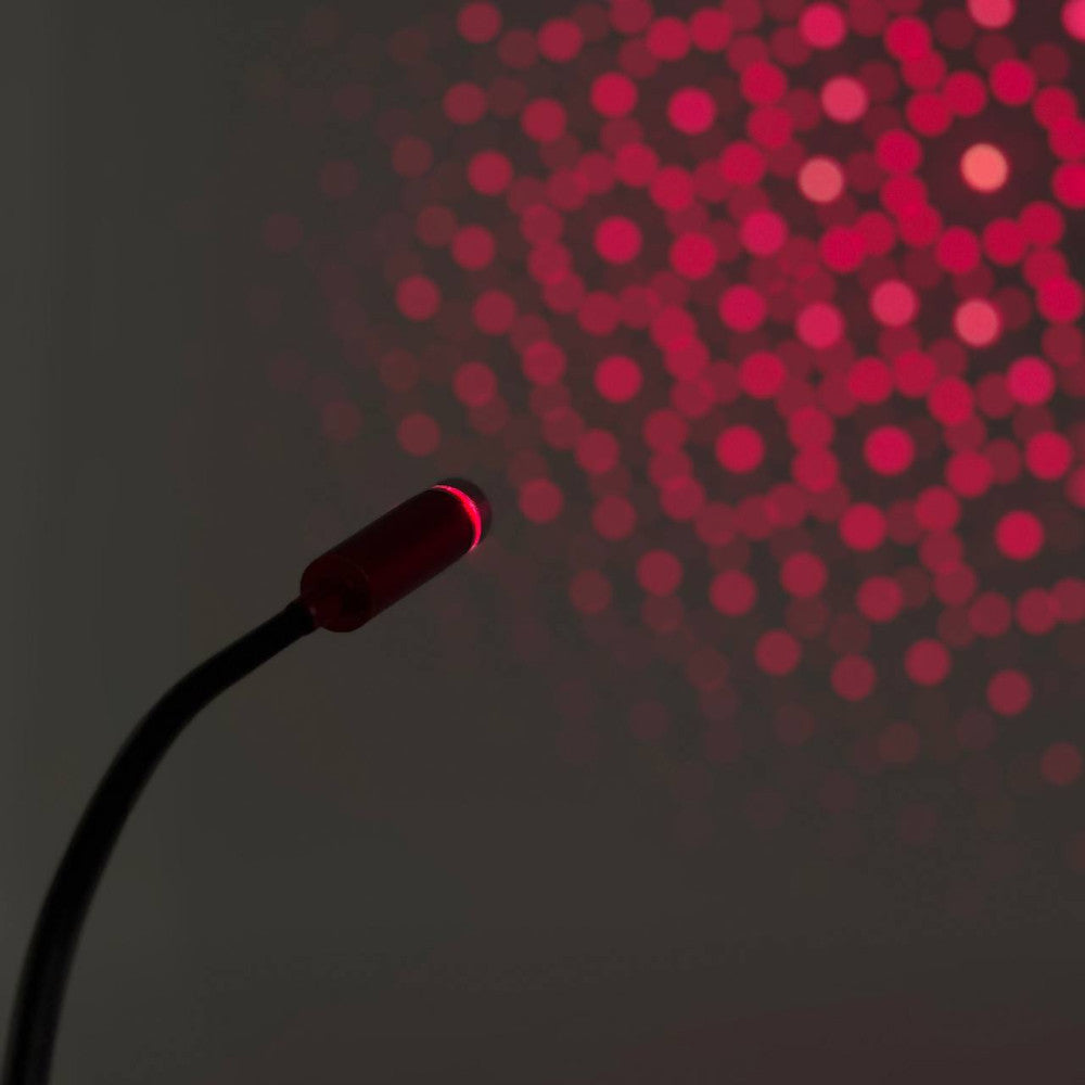 Лазерний проектор в машину від USB, STAR DL190, Червоний / Міні підсвічування для салону авто / Червоне зоряне небо в авто