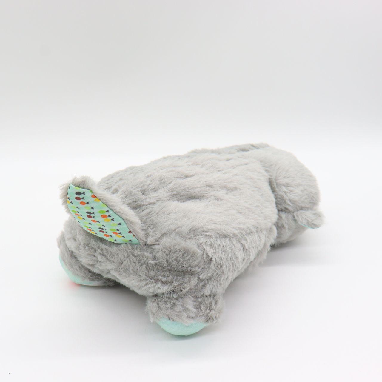 М'яка іграшка-нічник Дихаюча видра (30см), від батарейок / Іграшка дихаюча видра / Нічник для сну видра