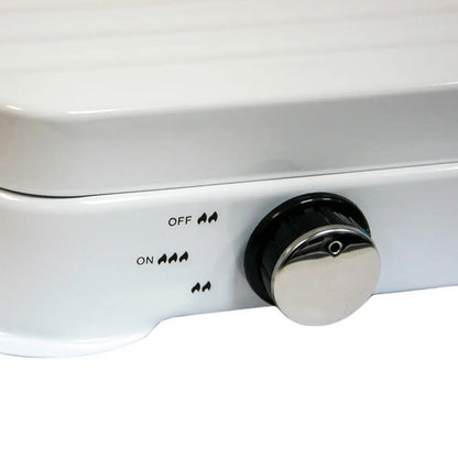 Газова плита настільна 2-х конфоркова SGS-6002, біла / Настільна двоконфоркова плита