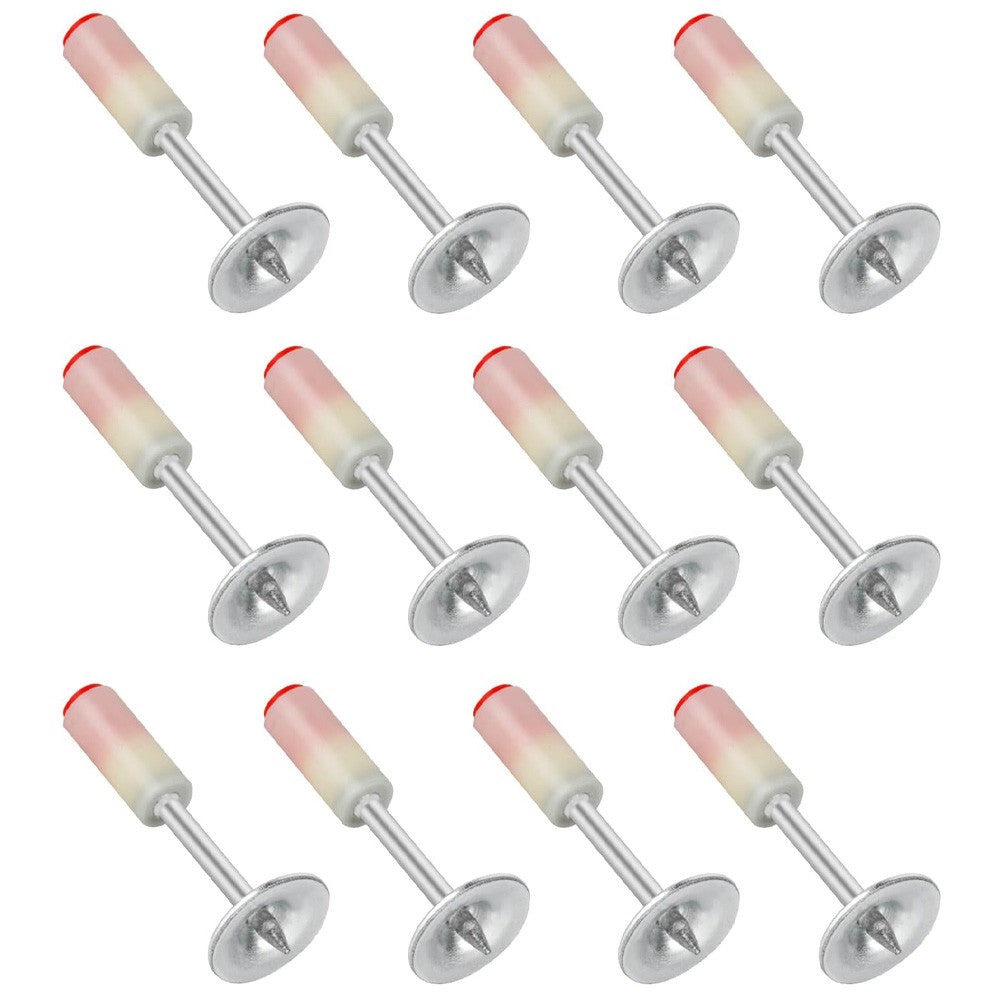 Монтажні цвяхи піроксилінові 7,3х42мм із шайбою 16мм (200 шт) / Дюбель-цвяхи для пневмоінструменту