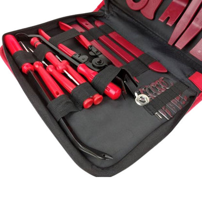 Набір інструментів для розбирання та обшивки салону автомобіля 46 в 1 / Інструменти в кейсі для зняття обшивки