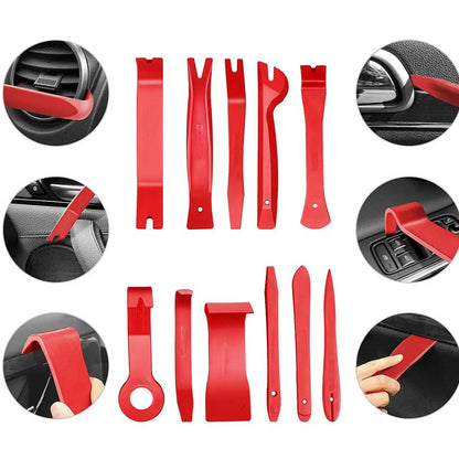 Набір інструментів для розбирання та обшивки салону автомобіля 46 в 1 / Інструменти в кейсі для зняття обшивки