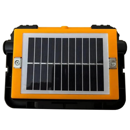 Ліхтар прожектор із сонячною батареєю, PowerBank + 2 лампочки, JN-901 / Акумуляторний прожектор переносний
