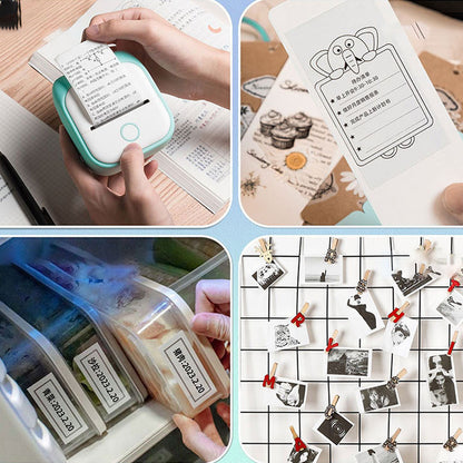 Самоклеючий папір для термопринтера (1шт) 57х25мм / Самоклейка для термопринтера / Термопапір наклейка