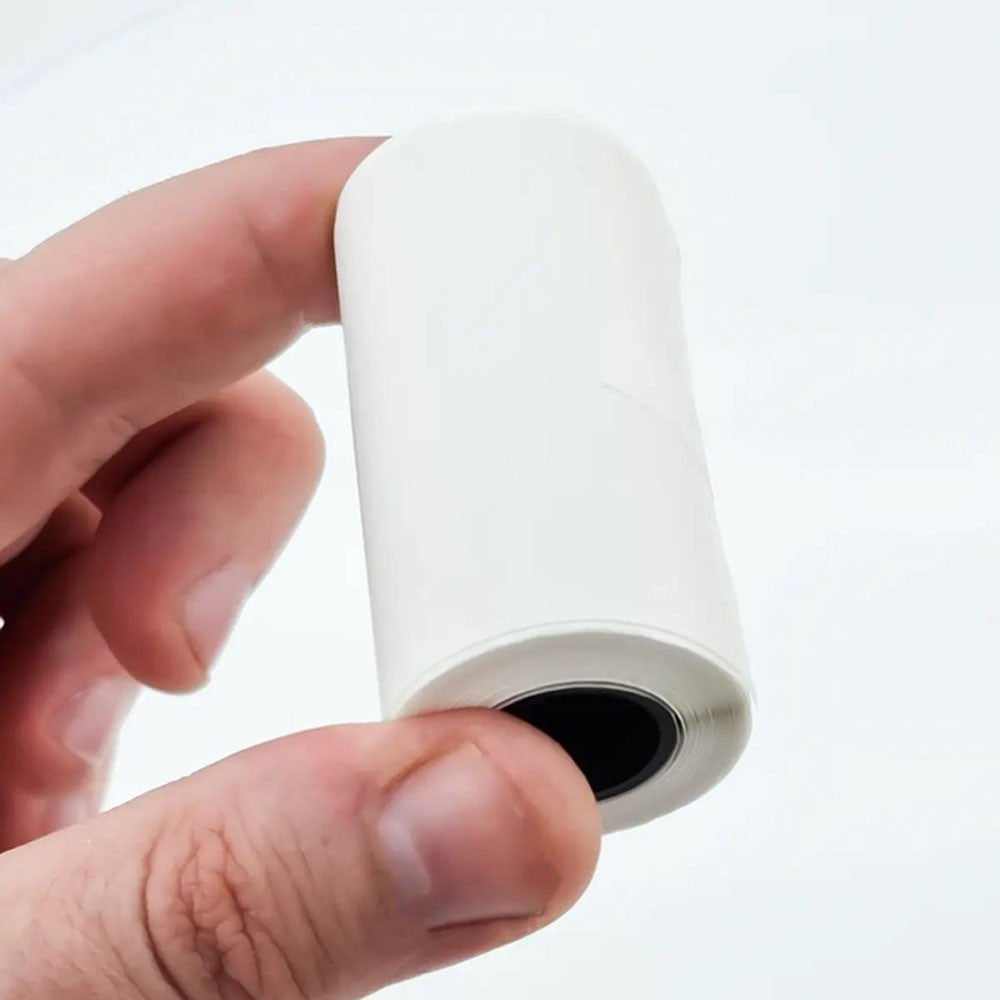 Самоклеючий папір для термопринтера (1шт) 57х25мм / Самоклейка для термопринтера / Термопапір наклейка