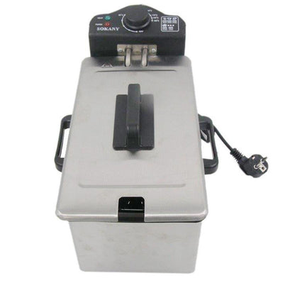 Фритюрниця електрична 3.5л 2000Вт WJ-800 / Електрофритюрниця для приготування картоплі фрі