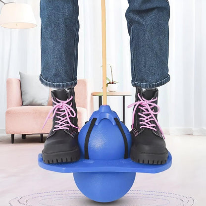 Дитячий м'яч для стрибків до 70кг + Насос Jumbo Viking / Джампінг для дітей / Джампер / Тренажер для стрибків