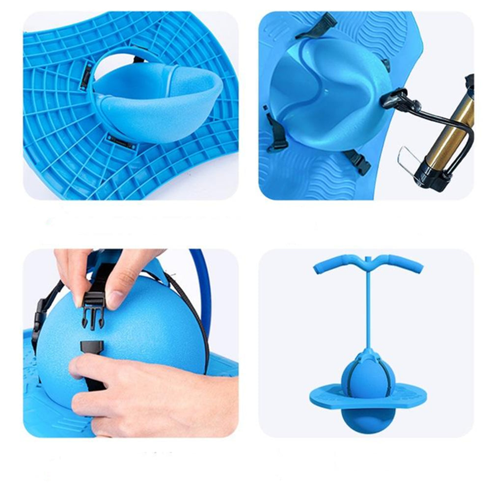 Дитячий м'яч для стрибків до 70кг + Насос Jumbo Viking / Джампінг для дітей / Джампер / Тренажер для стрибків