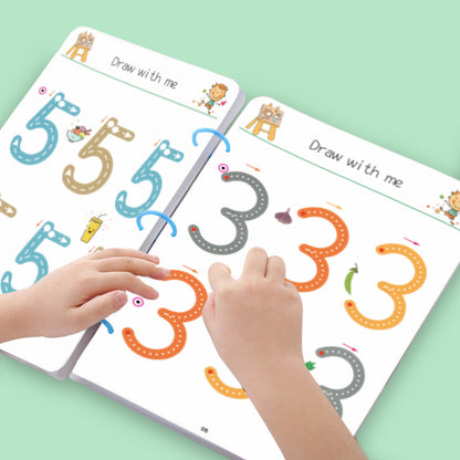 Розвиваючий набір розмальовок (60 завдань) / Освітня книга / Розвиваюча книга