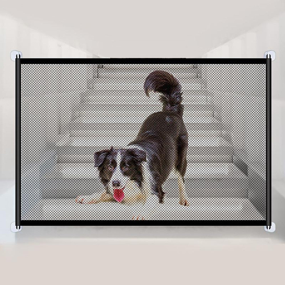 Розсувний бар'єр-сітка для тварин 110×78 см, МА-346 / Огородження для тварин