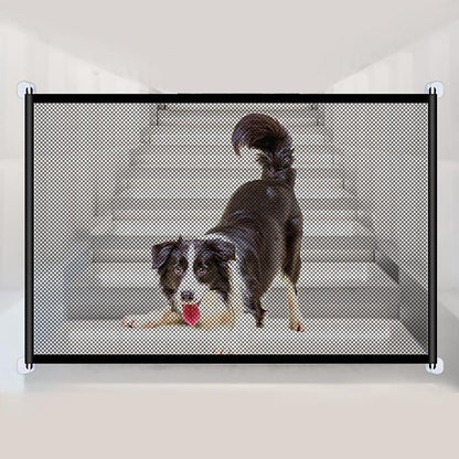 Розсувний бар'єр-сітка для тварин 110×78 см, МА-346 / Огородження для тварин