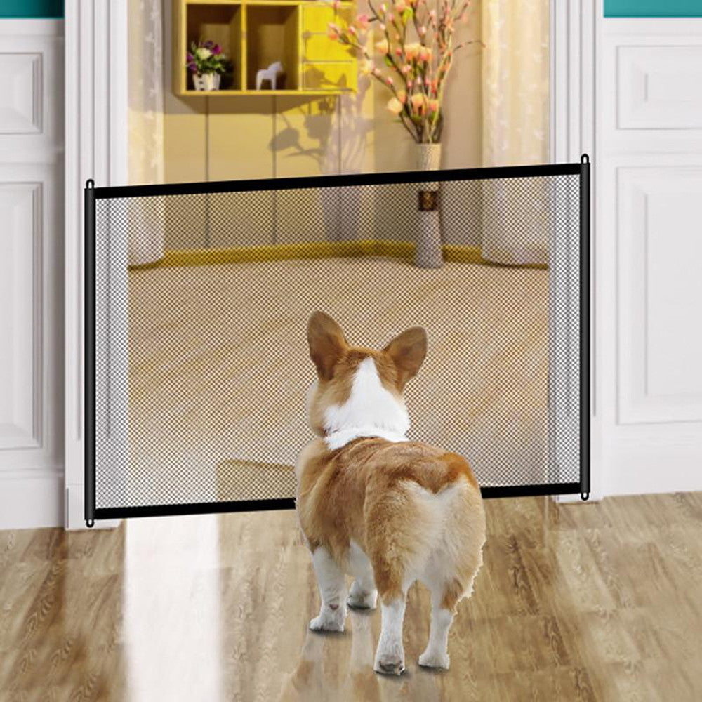 Розсувний бар'єр-сітка для тварин 110×78 см, МА-346 / Огородження для тварин