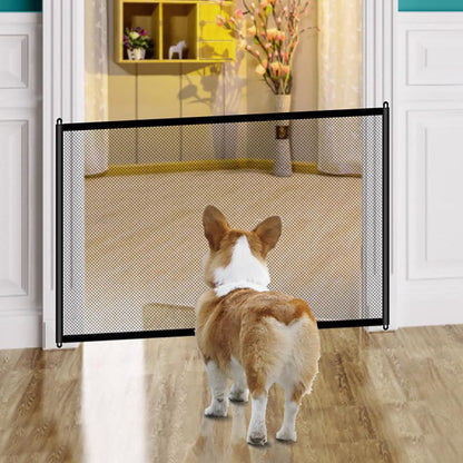 Розсувний бар'єр-сітка для тварин 110×78 см, МА-346 / Огородження для тварин