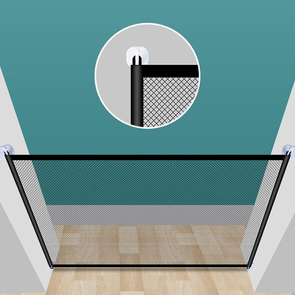 Розсувний бар'єр-сітка для тварин 110×78 см, МА-346 / Огородження для тварин