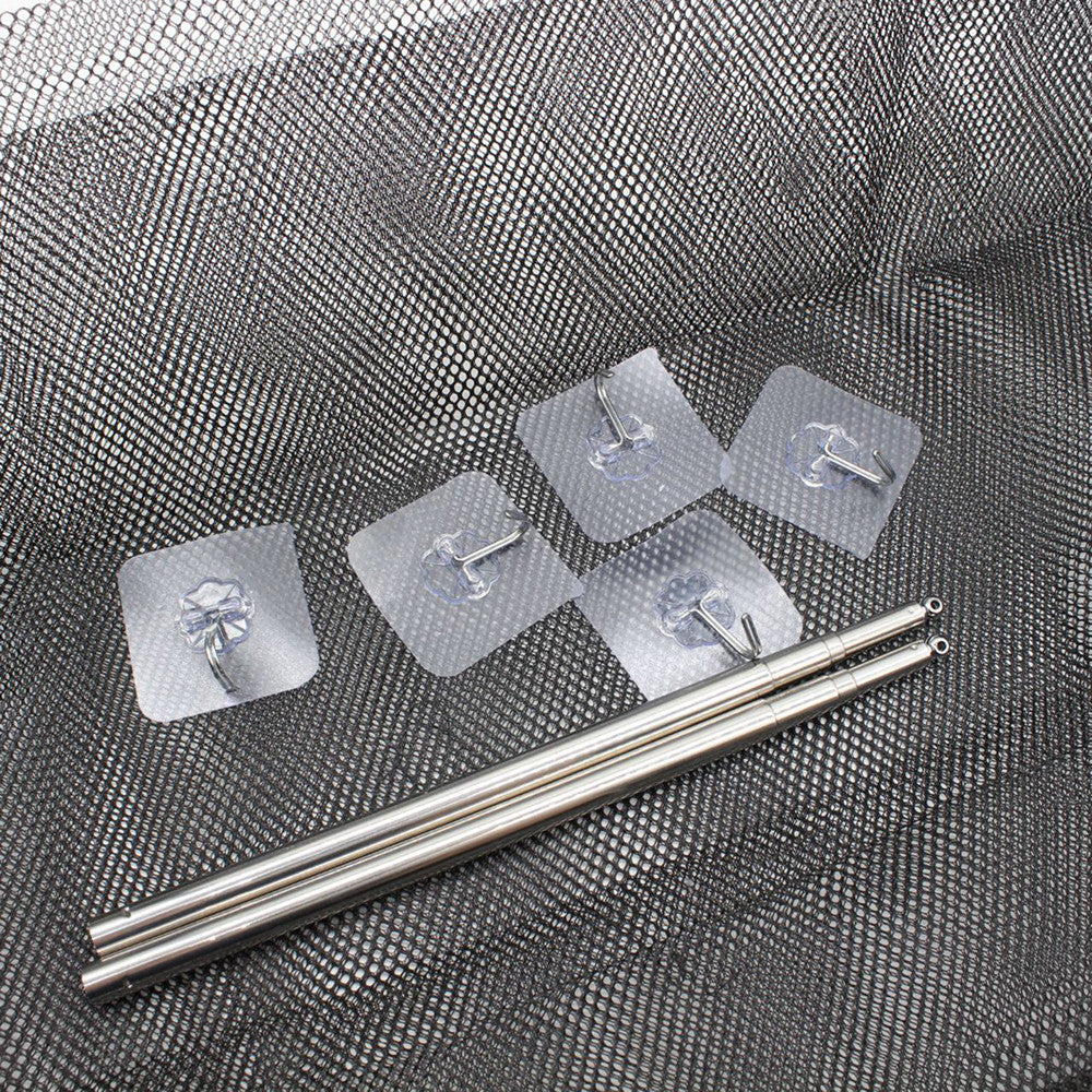 Розсувний бар'єр-сітка для тварин 110×78 см, МА-346 / Огородження для тварин