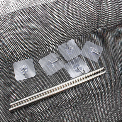 Розсувний бар'єр-сітка для тварин 110×78 см, МА-346 / Огородження для тварин