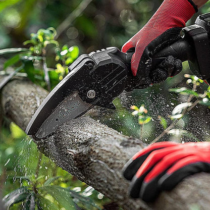 Акумуляторна ланцюгова пила 6'' + 1 АКБ 24В / Ланцюгова міні пила / Пила акумуляторна ручна