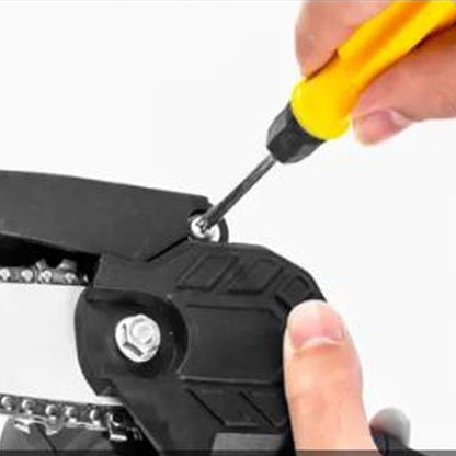 Акумуляторна ланцюгова пила 6'' + 1 АКБ 24В / Ланцюгова міні пила / Пила акумуляторна ручна