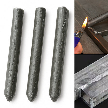 Набір стрижнів для зварювання 78мм, 3шт / Зварювальні стрижні з порошковою серцевиною / Стрижні для пайки алюмінію