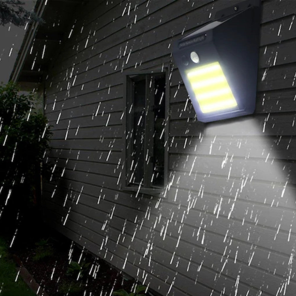 Вуличний ліхтар на сонячній батареї з датчиком руху, SH-1605 / Настінний світильник / Водостійкий ліхтар