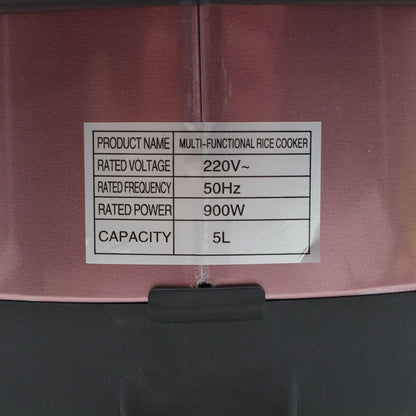 Електрична мультиварка-скороварка M57, 12 програм, 5 л, 900 Вт / Рисоварка для дому / Пароварка