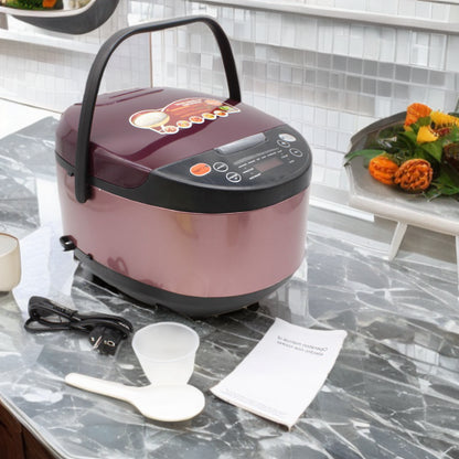 Електрична мультиварка-скороварка M57, 12 програм, 5 л, 900 Вт / Рисоварка для дому / Пароварка