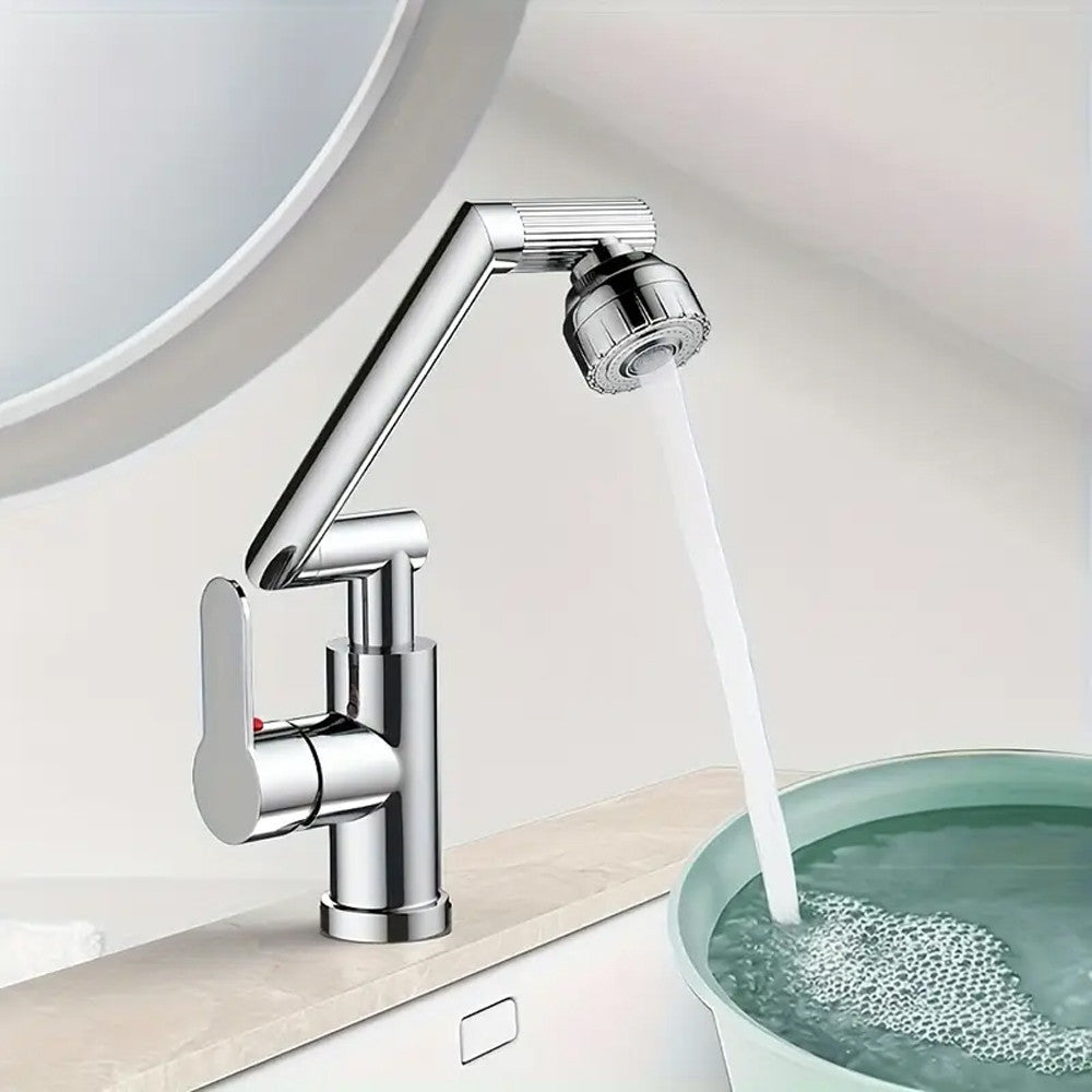 Змішувач-трансформер, що обертається, з аератором 360°, RD-1806 / Кран для кухні / Змішувач для ванної