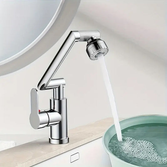 Змішувач-трансформер, що обертається, з аератором 360°, RD-1806 / Кран для кухні / Змішувач для ванної