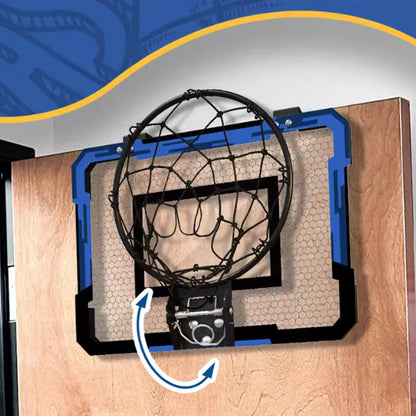 Баскетбольне кільце з електронним табло та м'ячем / Підвісне кільце баскетбольне / Дитячий набір для гри в баскетбол