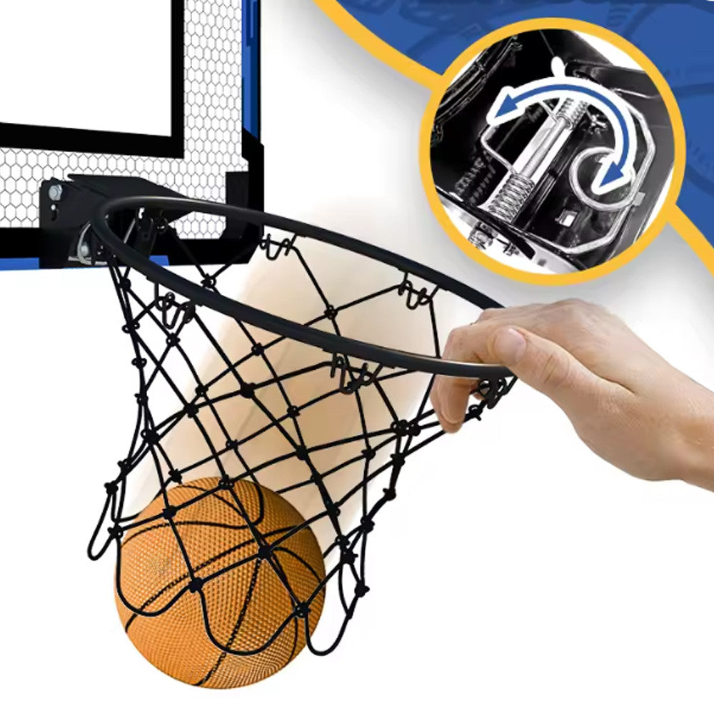 Баскетбольне кільце з електронним табло та м'ячем / Підвісне кільце баскетбольне / Дитячий набір для гри в баскетбол