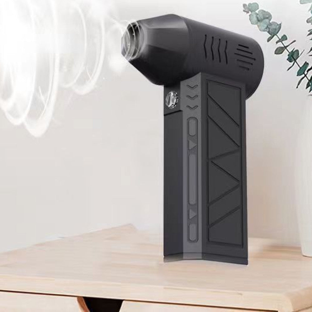 Портативний турбовентилятор 5000мАч, від USB, ZY7400-SE/PRO / Турбофен / Міні турбо вентилятор