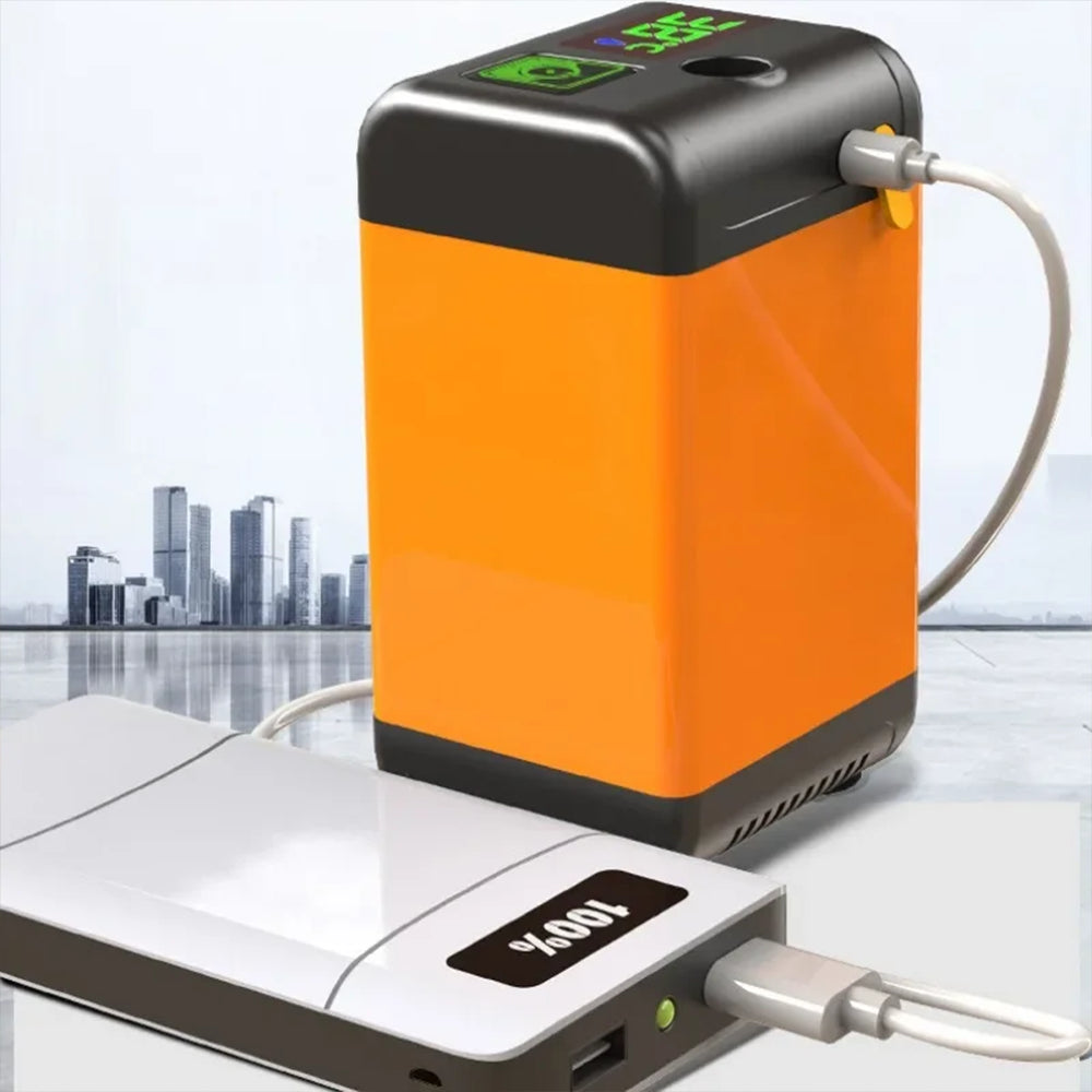 Портативний душ із акумулятором 4800 мАг, MY-880 / Мобільний душ для кемпінгу / Душ із цифровим індикатором