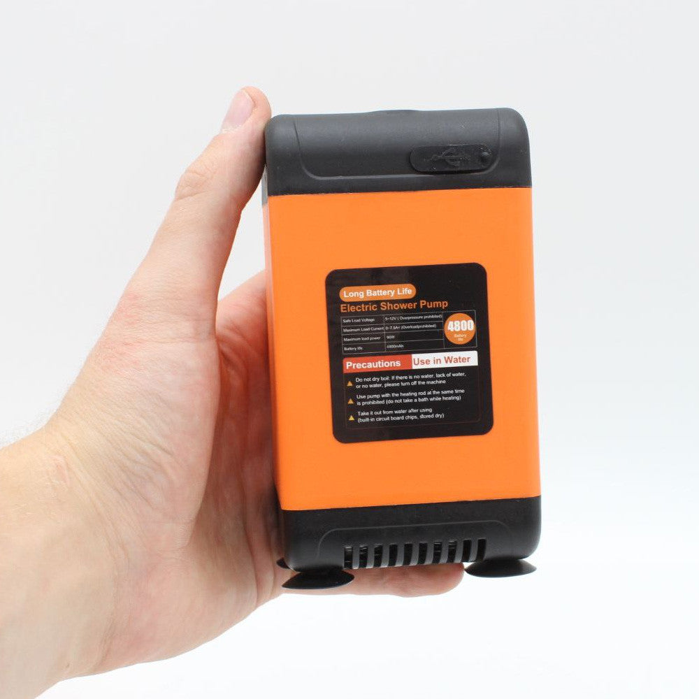 Портативний душ із акумулятором 4800 мАг, MY-880 / Мобільний душ для кемпінгу / Душ із цифровим індикатором