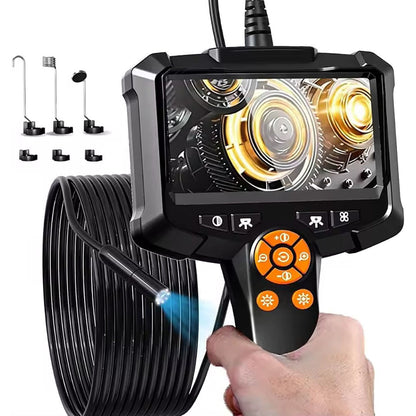 Ендоскоп для авто з монітором 4,3", 5м, 8мм камера, від USB / Ендоскопічна камера / Ендоскоп автомобільний