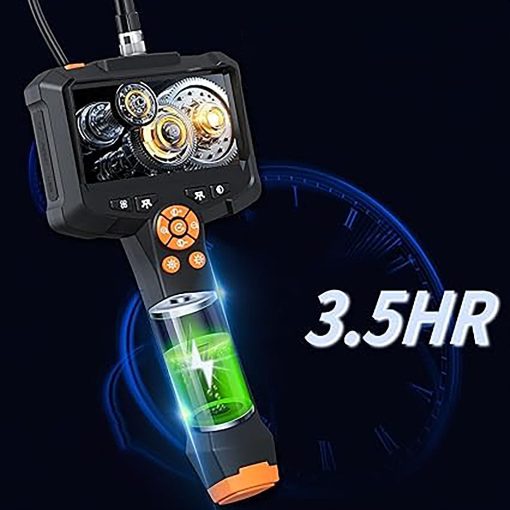 Ендоскоп для авто з монітором 4,3", 5м, 8мм камера, від USB / Ендоскопічна камера / Ендоскоп автомобільний