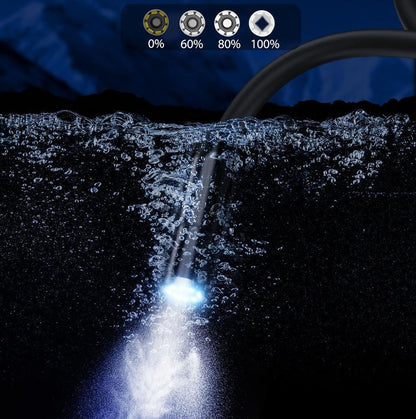 Ендоскоп для авто з монітором 4,3", 5м, 8мм камера, від USB / Ендоскопічна камера / Ендоскоп автомобільний