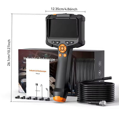 Ендоскоп для авто з монітором 4,3", 5м, 8мм камера, від USB / Ендоскопічна камера / Ендоскоп автомобільний