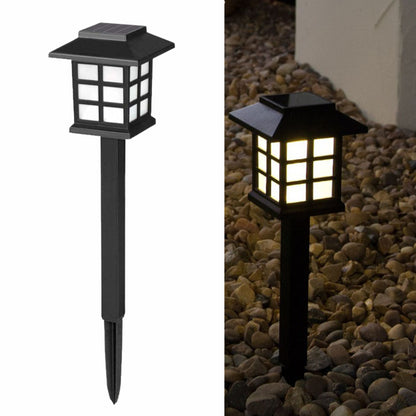 1 шт Ліхтар для саду на сонячній батареї 38 см, Тепле біле світіння / Вуличний ліхтар / Світильник садовий