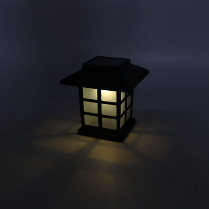 1 шт Ліхтар для саду на сонячній батареї 38 см, Тепле біле світіння / Вуличний ліхтар / Світильник садовий