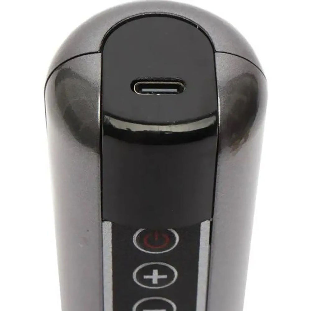 Вакуумний масажер акумуляторний, 6 режимів, Сірий / Ручний масажер для тіла від целюліту