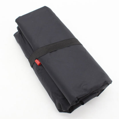 Надувний каремат з подушкою та вбудованим насосом, 225х70см, Чорний / Туристичний каремат / Надувний килимок
