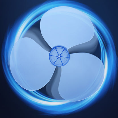 Вентилятор підлоговий 40Вт, 3 швидкості, Білий / Побутовий вентилятор / Вентилятор для дому / Кімнатний вентилятор