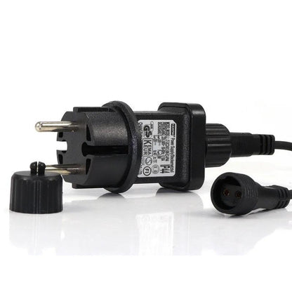 Гірлянда Лампочки 20шт від мережі 20м для вулиці, Xmas + з'єднувач, Теплий білий / Водонепроникна гірлянда