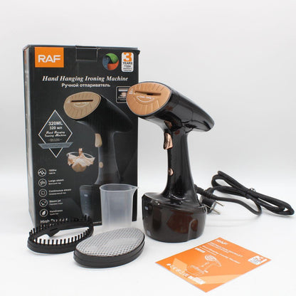 Вертикальний відпарювач RAF R.1285W, 1600Вт, 320мл / Ручний відпарювач для дому / Парова праска